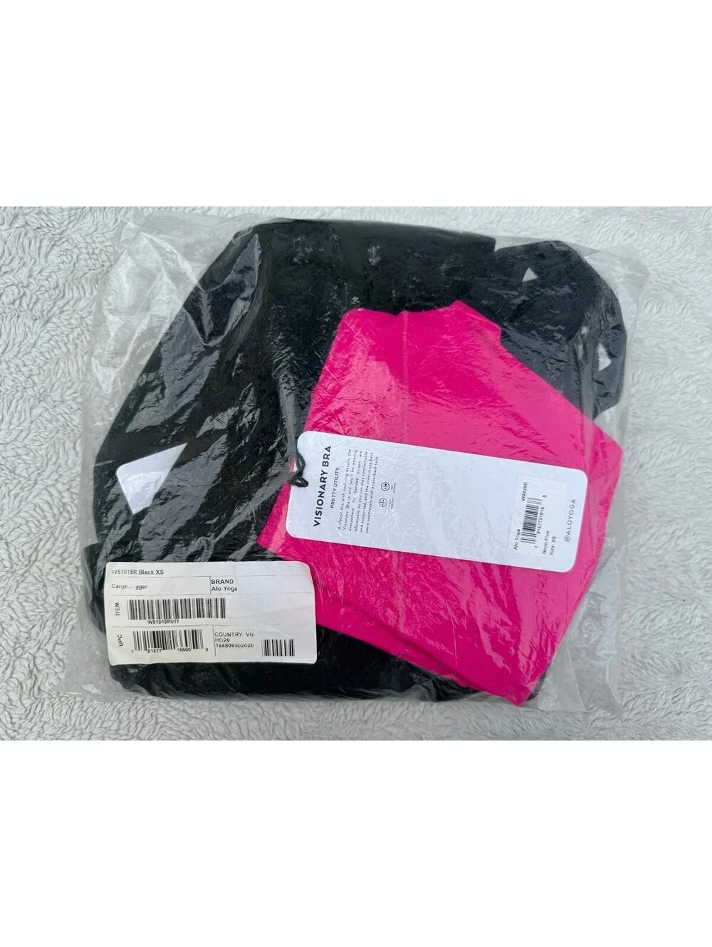 alo yoga bra & jogger set XS 10134